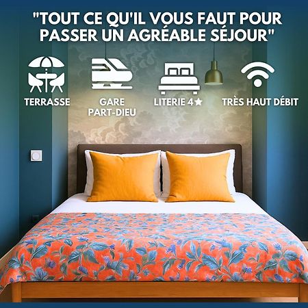 Luxury Apartment "Le Raffine" - Lyon Part-Dieu - Dreamy Flat Лион Екстериор снимка